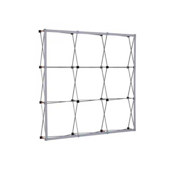 PANEL ARAÑA TEXTIL RECTO 3 CUERPOS (225*230 CMS) + CARRO BASICO + FOCOS HALOGENO