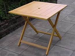 MESA MADERA PUBLICITARIA PLEGABLE 90*90 CMS