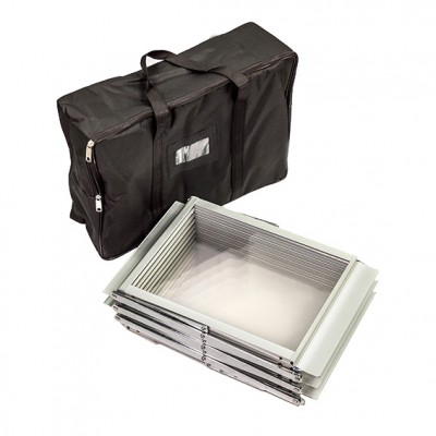 PORTA CATALOGO DINAMIC CON MALETA DE TELA (6 BANDEJAS)